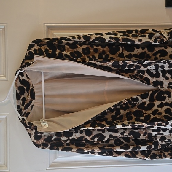 Eliza J Cheetah Print Midi Dress - Picture 6 of 8